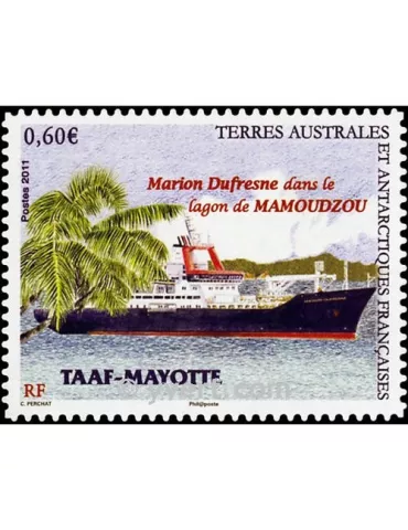 n° 601 - Timbre TAAF Poste 2