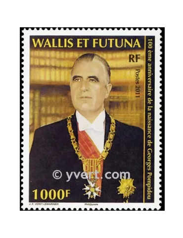 n° 753 - Timbre Wallis et Futuna Poste 2