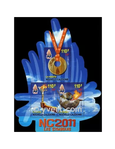 n° 44 - Timbre Nelle-Calédonie Bloc et feuillets 2