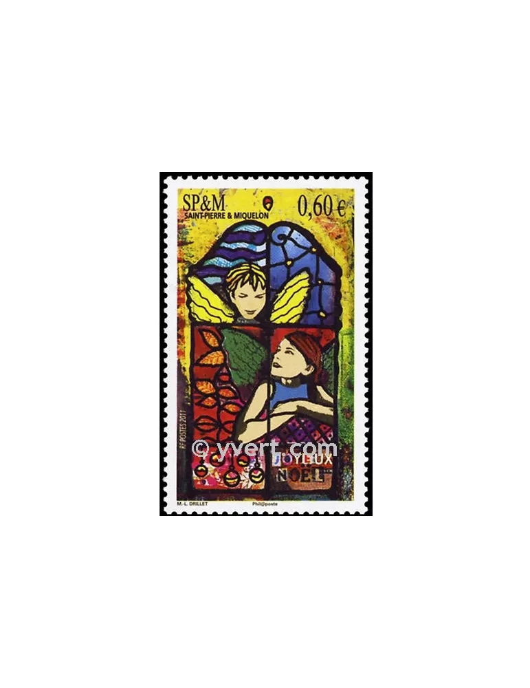 n° 1023 - Timbre Saint-Pierre et Miquelon Poste