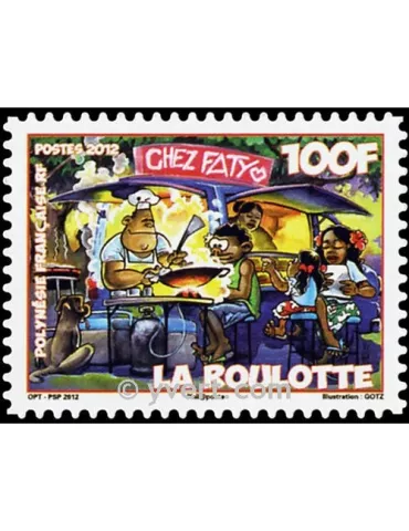 n° 981 - Timbre Polynésie Poste 2