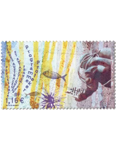 n° F1087 - Timbre TAAF Poste 2