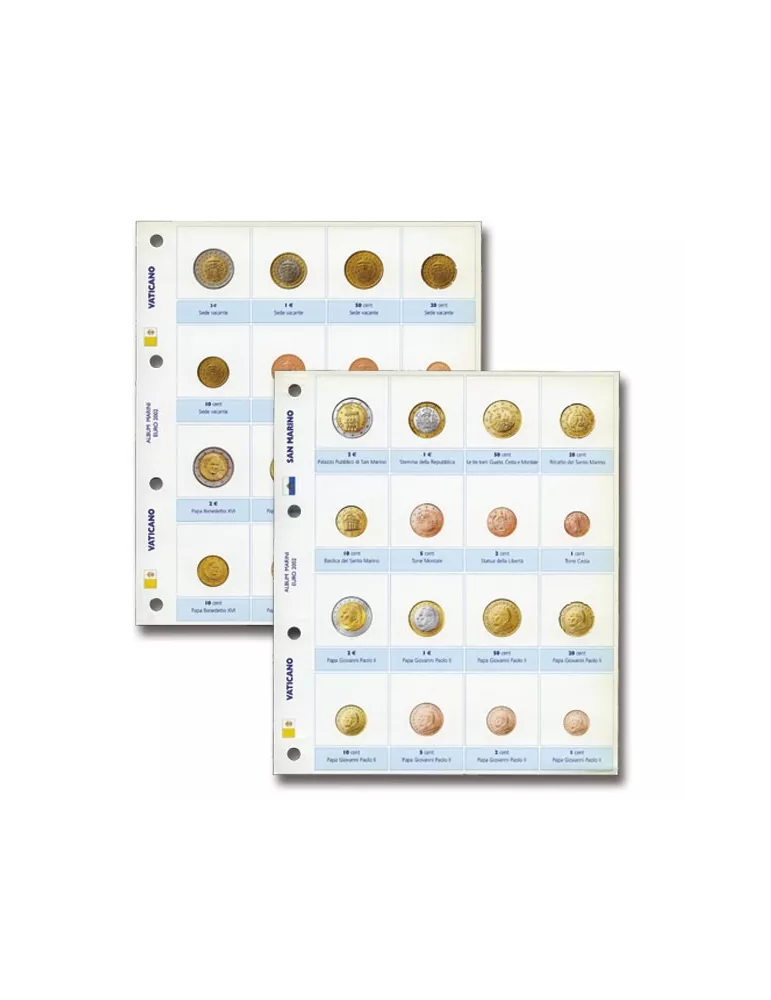 Recharges EURO - SAINT-MARIN & VATICAN (SERIE EURO) - MARINI®