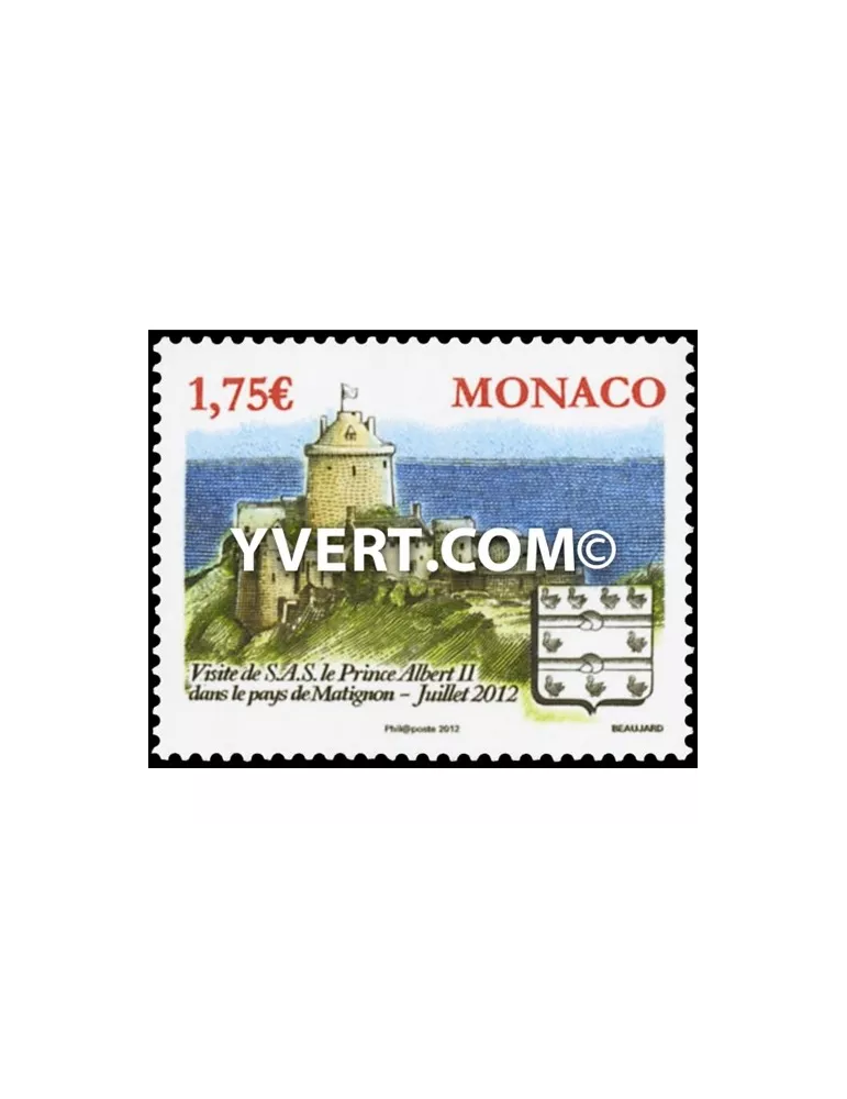 n° 2834 - Timbre Monaco Poste