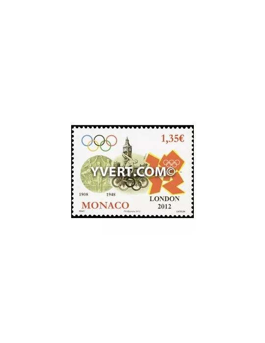 n° 2836 - Timbre Monaco Poste
