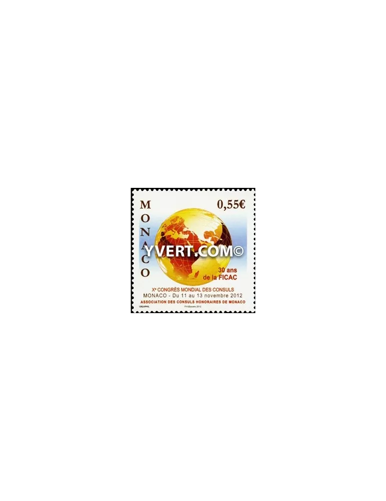 n° 2839 - Timbre Monaco Poste