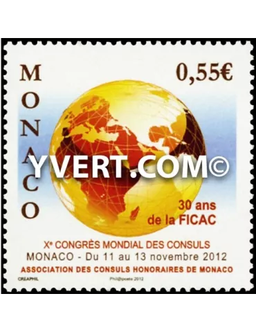 n° 2839 - Timbre Monaco Poste 2