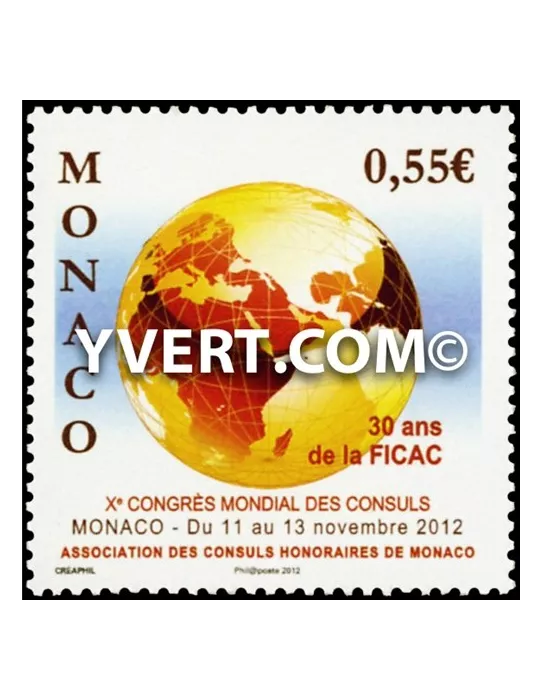 n° 2839 - Timbre Monaco Poste