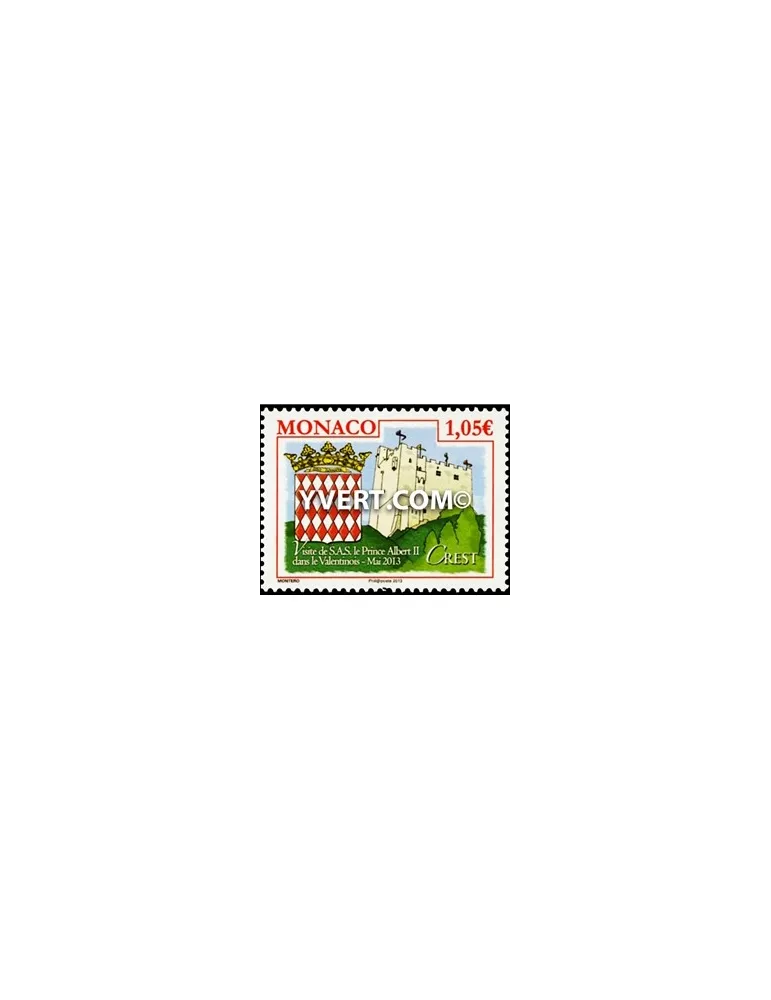n° 2875 - Timbre Monaco Poste