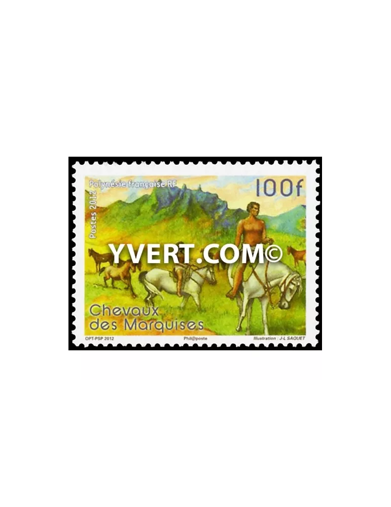 n° 1008 - Timbre Polynésie Poste