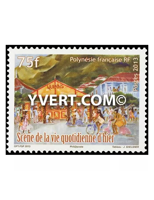 n° 1013 - Timbre Polynésie Poste