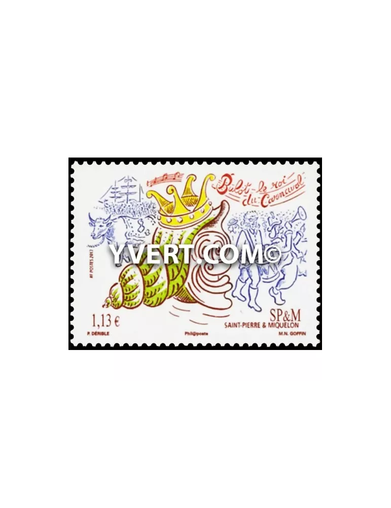 n° 1060 - Timbre Saint-Pierre et Miquelon Poste
