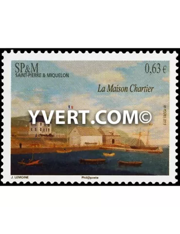 n° 1061 - Timbre Saint-Pierre et Miquelon Poste 2