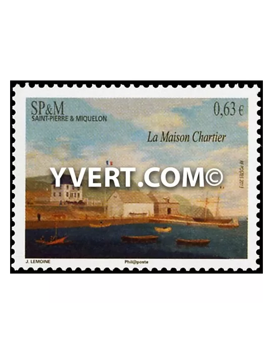 n° 1061 - Timbre Saint-Pierre et Miquelon Poste