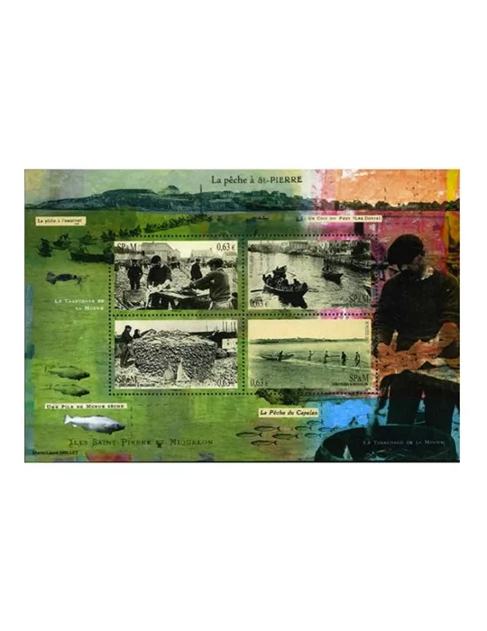 n° F1062 - Timbre Saint-Pierre et Miquelon Poste