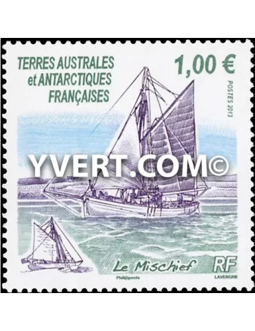 n° 642 - Timbre TAAF Poste 2