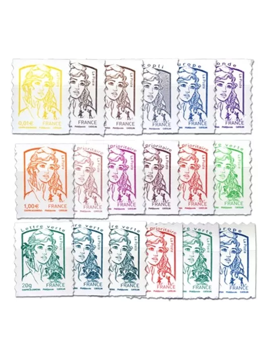 n° 847/864 - Timbre France Autoadhésifs