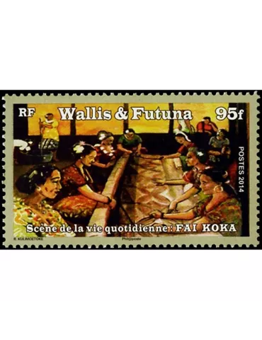 n° 811 - Timbre Wallis et Futuna Poste 2