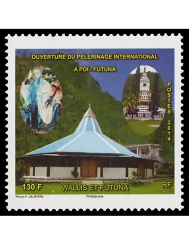 n° 814 - Timbre Wallis et Futuna Poste 2