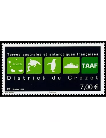n° 709 - Timbre TAAF Poste 2