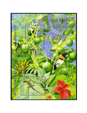 n° F1019 - Timbre Polynésie Poste 2