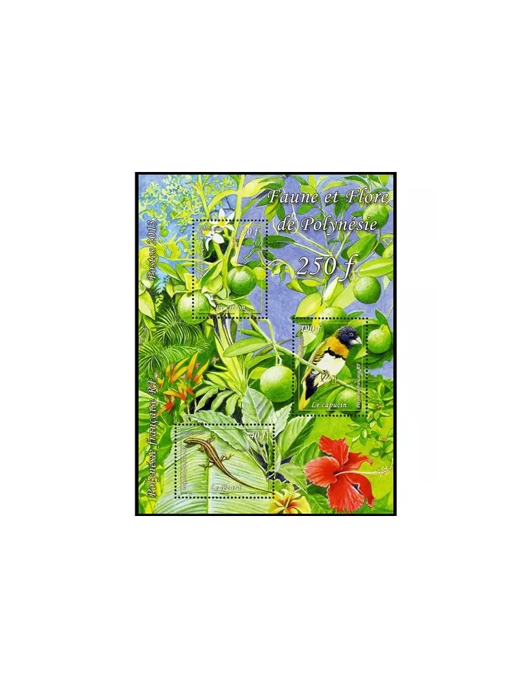 n° F1019 - Timbre Polynésie Poste