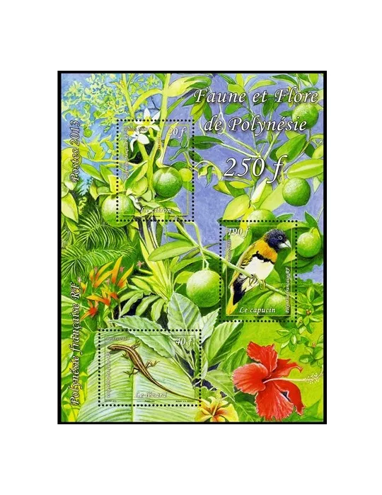 n° F1019 - Timbre Polynésie Poste