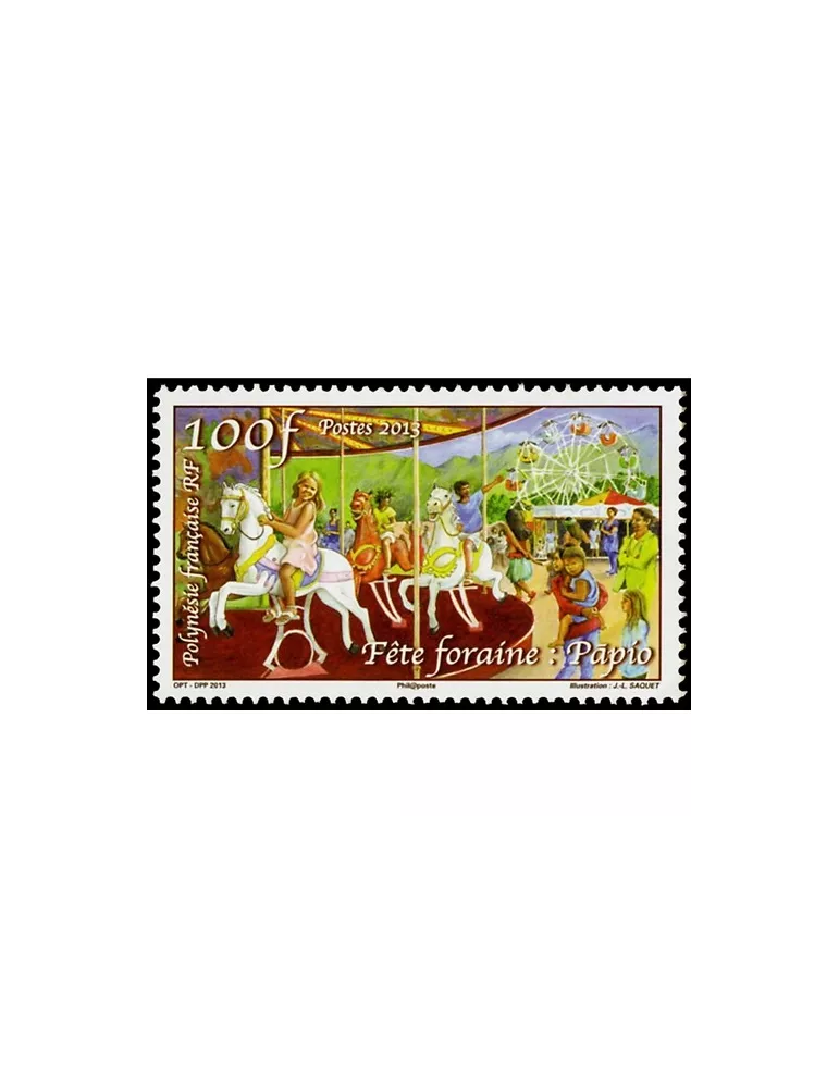 n° 1033 - Timbre Polynésie Poste