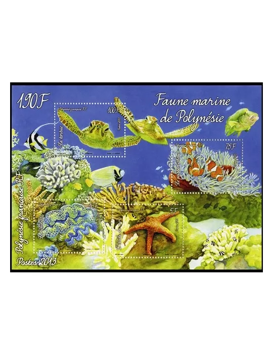 n° 39 - Timbre Polynésie Bloc et feuillets