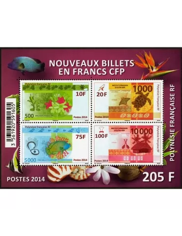 n° 40 - Timbre Polynésie Bloc et feuillets 2