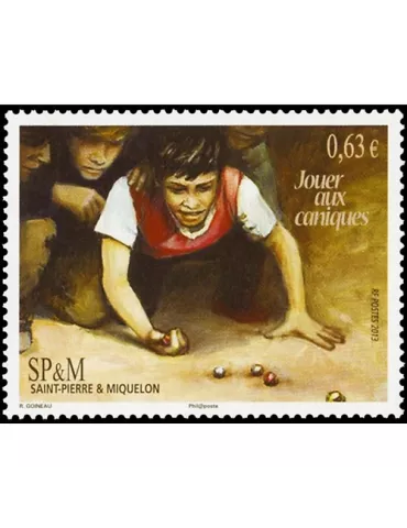 n° 1077 - Timbre Saint-Pierre et Miquelon Poste 2