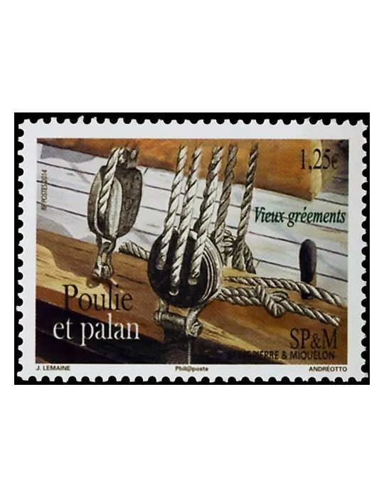 n° 1100 - Timbre Saint-Pierre et Miquelon Poste