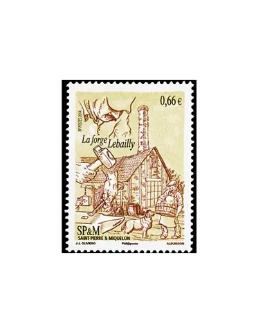 n° 1108 - Timbre Saint-Pierre et Miquelon Poste