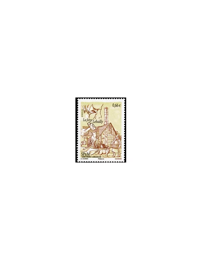 n° 1108 - Timbre Saint-Pierre et Miquelon Poste