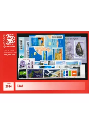 n° 686/F720 - Timbre TAAF Année complète (2014)
