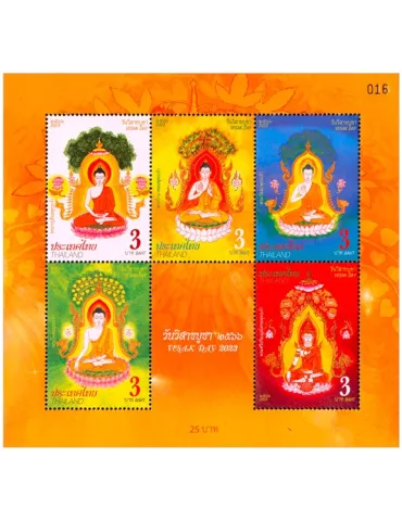 n° 375 - Timbre THAILANDE Blocs et feuillets
