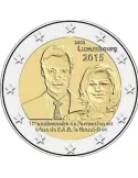 2 EURO COMMEMORATIVE 2015 : LUXEMBOURG (15e anniversaire de l'accession au trône du Grand-Duc Henri)