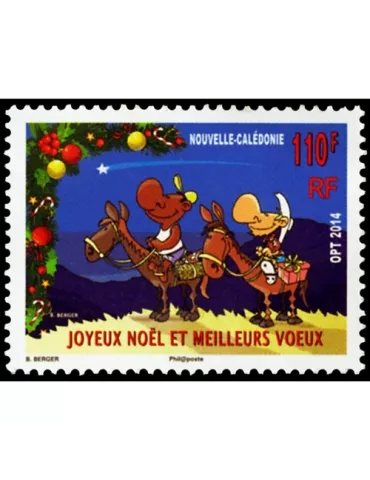 n° 1228 - Timbre Nelle-Calédonie Poste 2