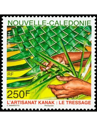 n° 1229 - Timbre Nelle-Calédonie Poste 2