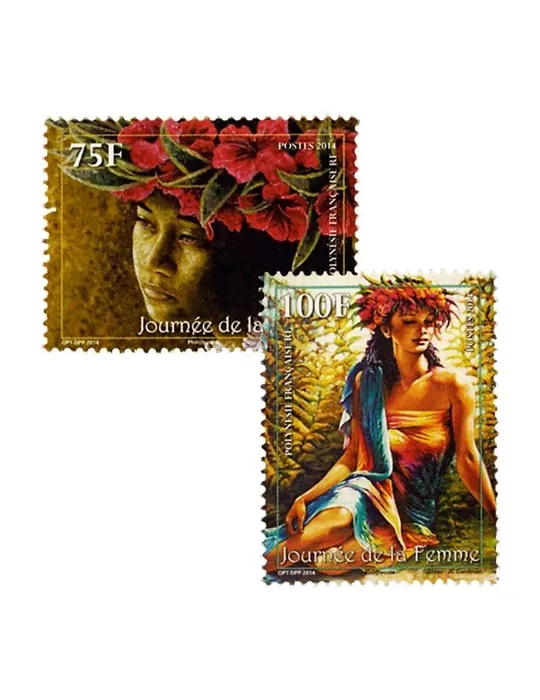 n° 1056/1057 - Timbre Polynésie Poste