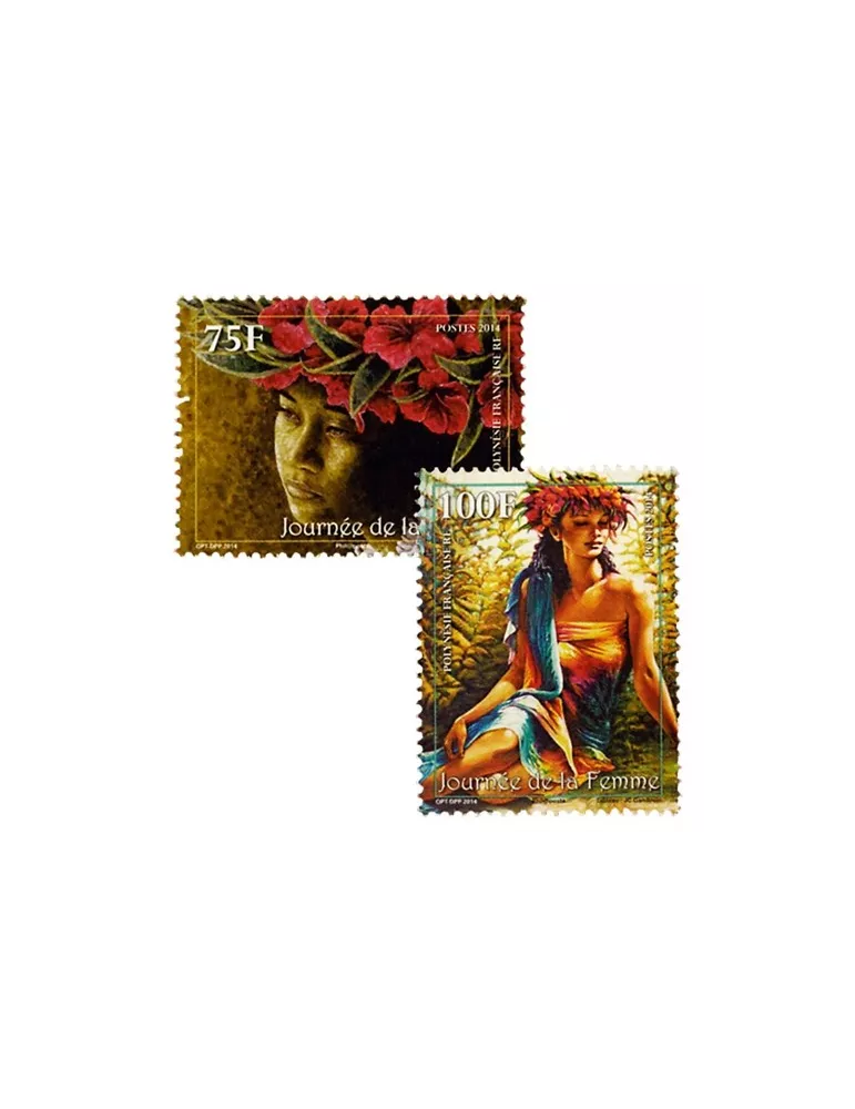 n° 1056/1057 - Timbre Polynésie Poste