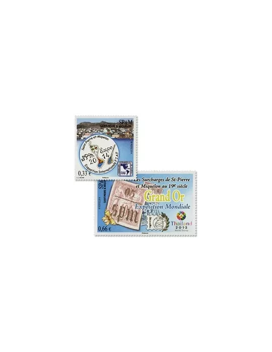 n° 1116/1117 - Timbre Saint-Pierre et Miquelon Poste