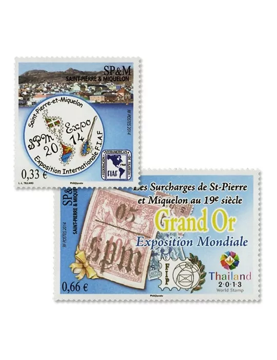 n° 1116/1117 - Timbre Saint-Pierre et Miquelon Poste