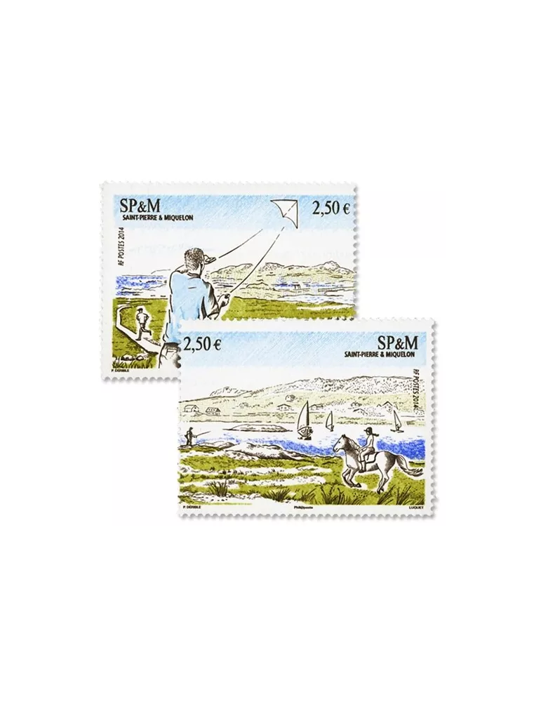 n° 1119/1120 - Timbre Saint-Pierre et Miquelon Poste