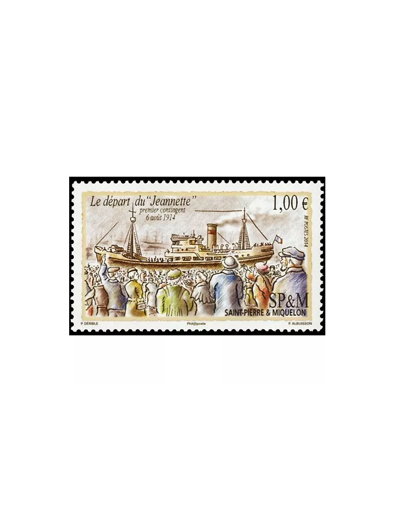 n° 1121 - Timbre Saint-Pierre et Miquelon Poste