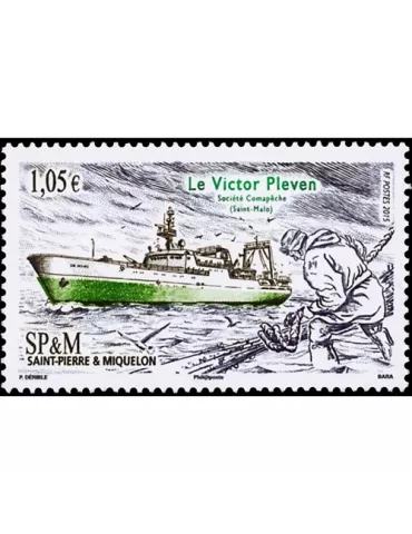n° 1126 - Timbre Saint-Pierre et Miquelon Poste 2