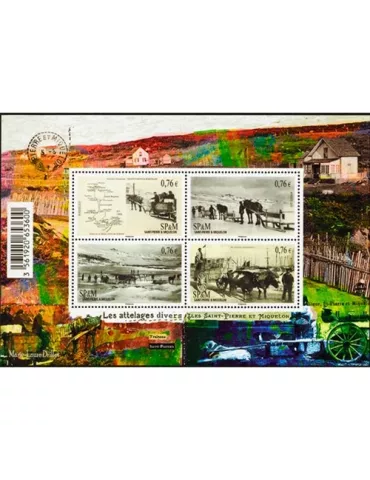 n° F1128 - Timbre Saint-Pierre et Miquelon Poste 2