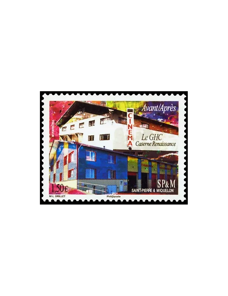 n° 1132 - Timbre Saint-Pierre et Miquelon Poste