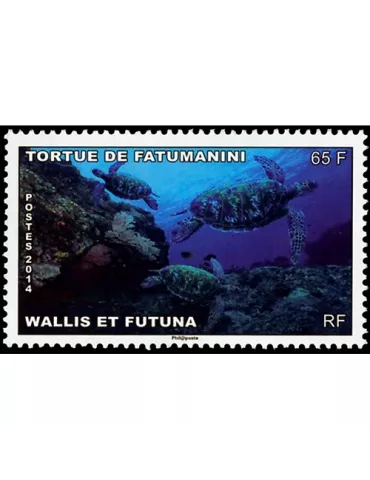 n° 817 - Timbre Wallis et Futuna Poste 2