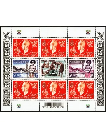 n° F828 - Timbre Wallis et Futuna Poste 2